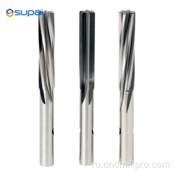 Tungsten Carbide Drill Spiral Reamer pentru mașină CNC